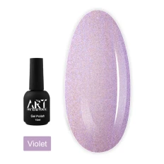 Топ для гель лака ART In Detail No Wipe Pearl Top перламутровый 10 мл (Violet)