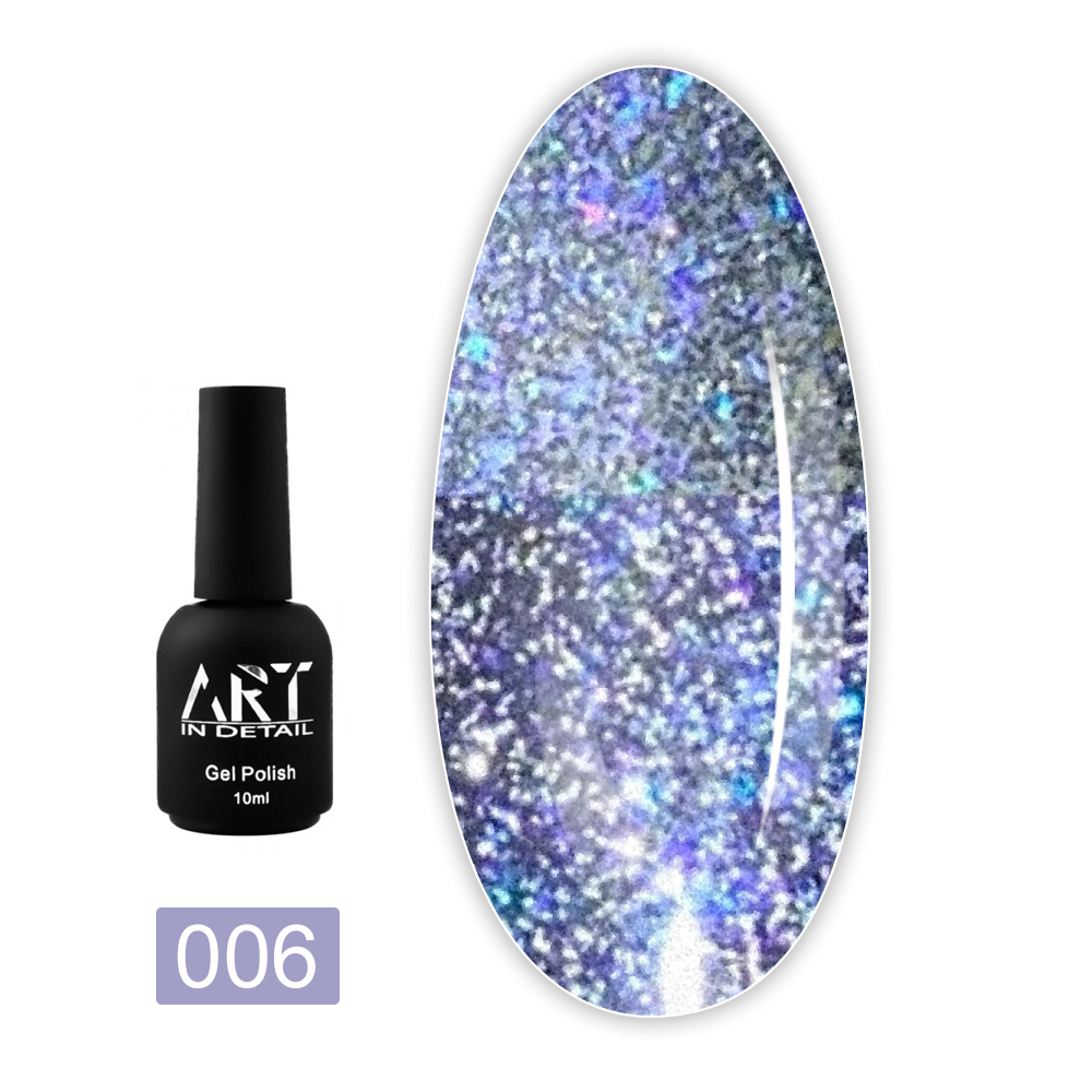 Гель-лак ART In Detail Magic Flash світловідбиваючий 10 мл (006)