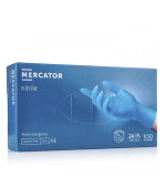 Перчатки нитрил Mercator Nitrile Blue 100 шт (S)