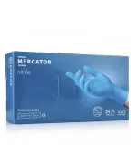 Перчатки нитрил Mercator Nitrile Blue 100 шт (S)