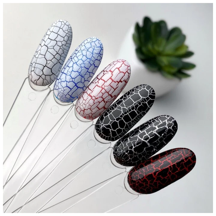 Гель лак ART In Detail Crack Effect 10 мл (Black)