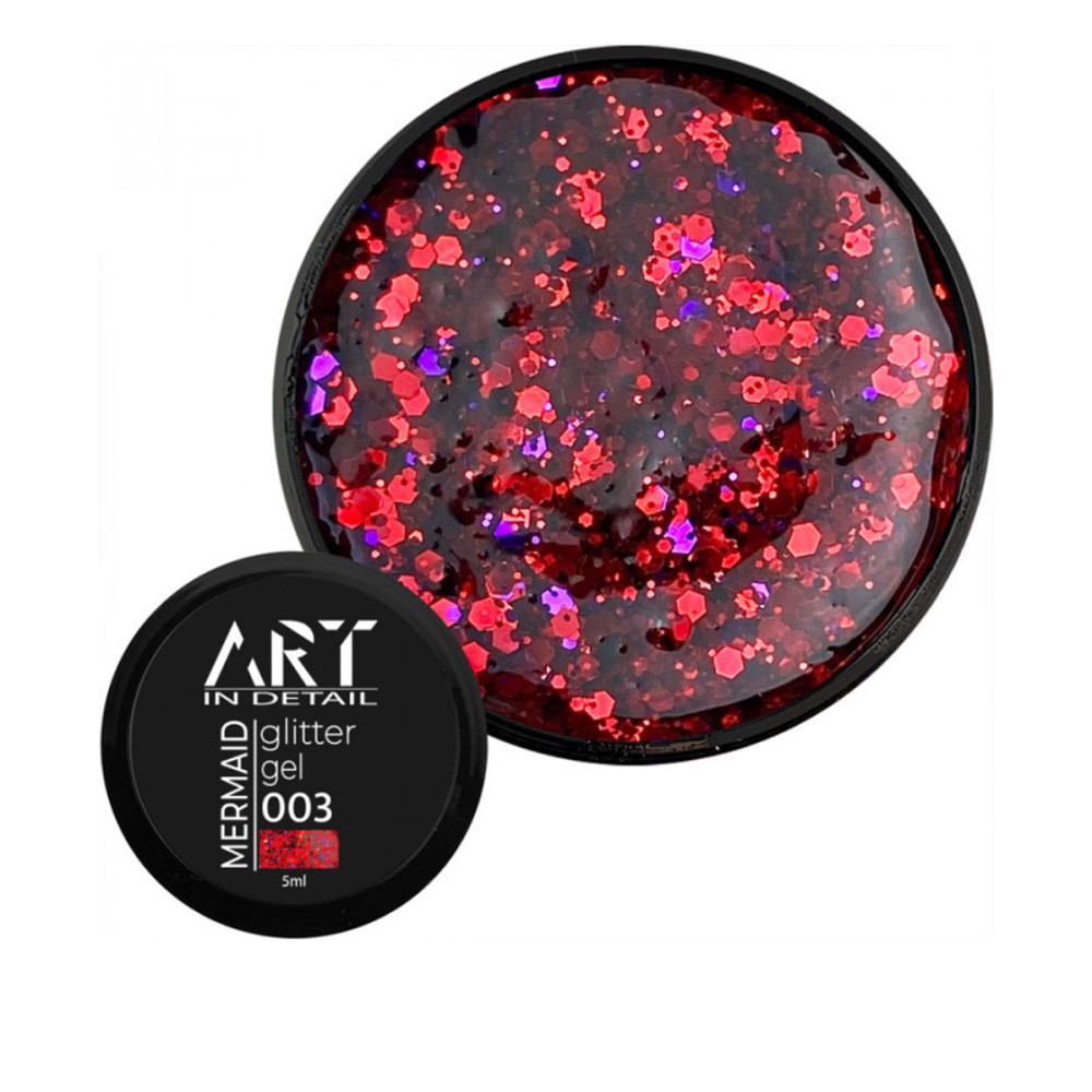 Гель с блестками ART In Detail Mermaid Glitter Gel 5 мл (003)