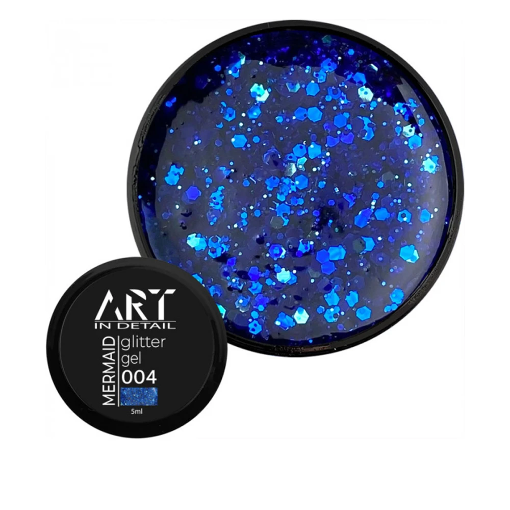 Гель с блестками ART In Detail Mermaid Glitter Gel 5 мл (004)