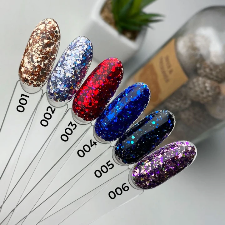 Гель з блискітками ART In Detail Mermaid Glitter Gel 5 мл (005)