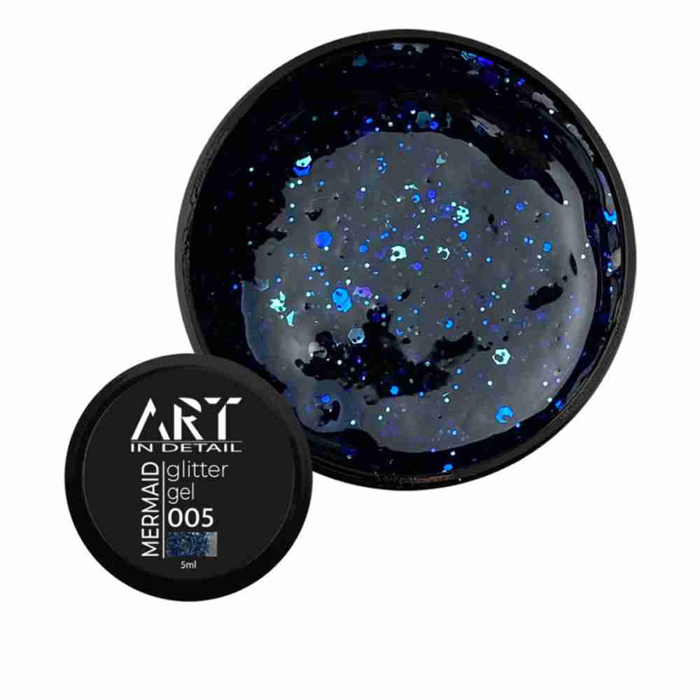 Гель с блестками ART In Detail Mermaid Glitter Gel 5 мл (005)