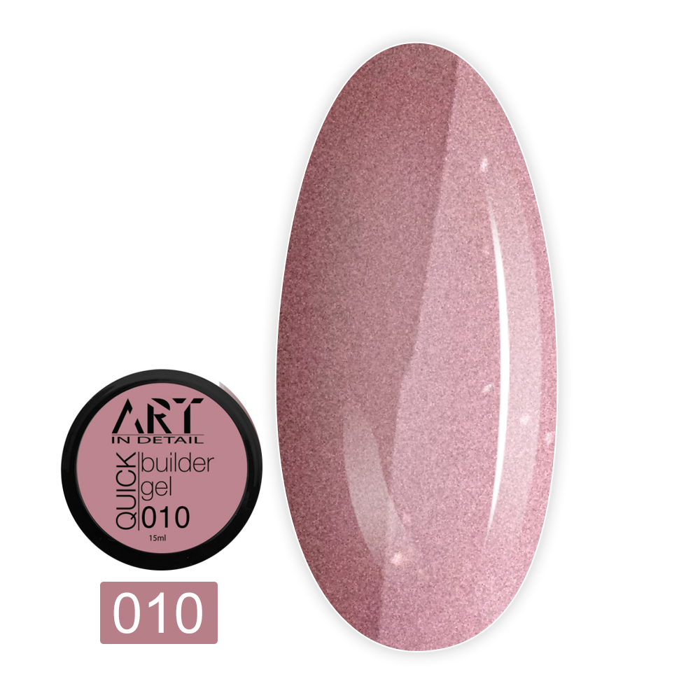 Гель для нарощування ART In Detail Quick Builder Gel 15 мл (010)