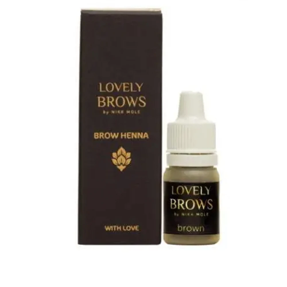 Хна Nikkmole Lovely Brows By Nikk Mole для брів (Коричнева (хна))