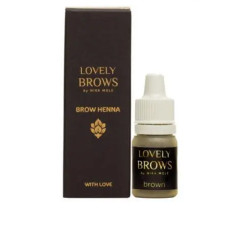 Хна Nikkmole Lovely Brows By Nikk Mole для брів (Коричнева (хна))