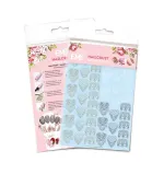 Трафарет-слайдер E.MI NailCrustt (Золотой/белый/черный №10)