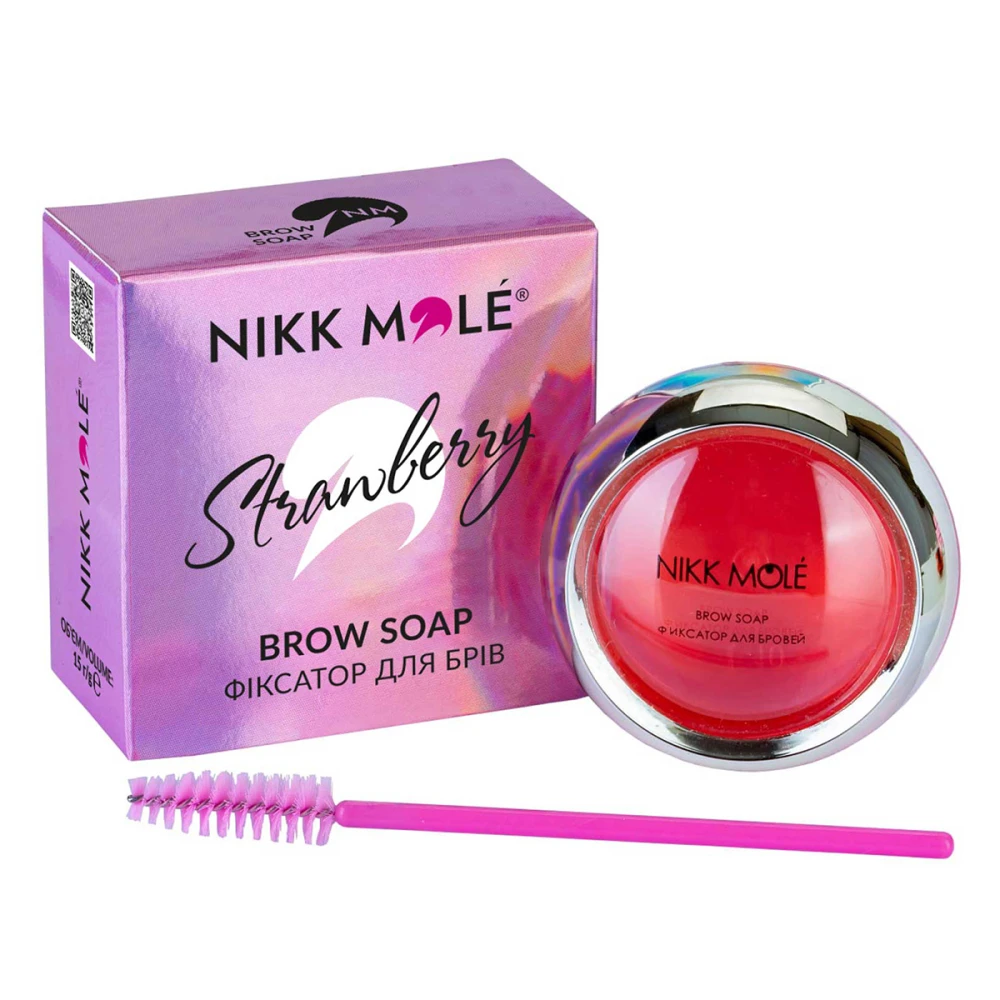 Фиксатор Nikkmole для бровей (Клубника)