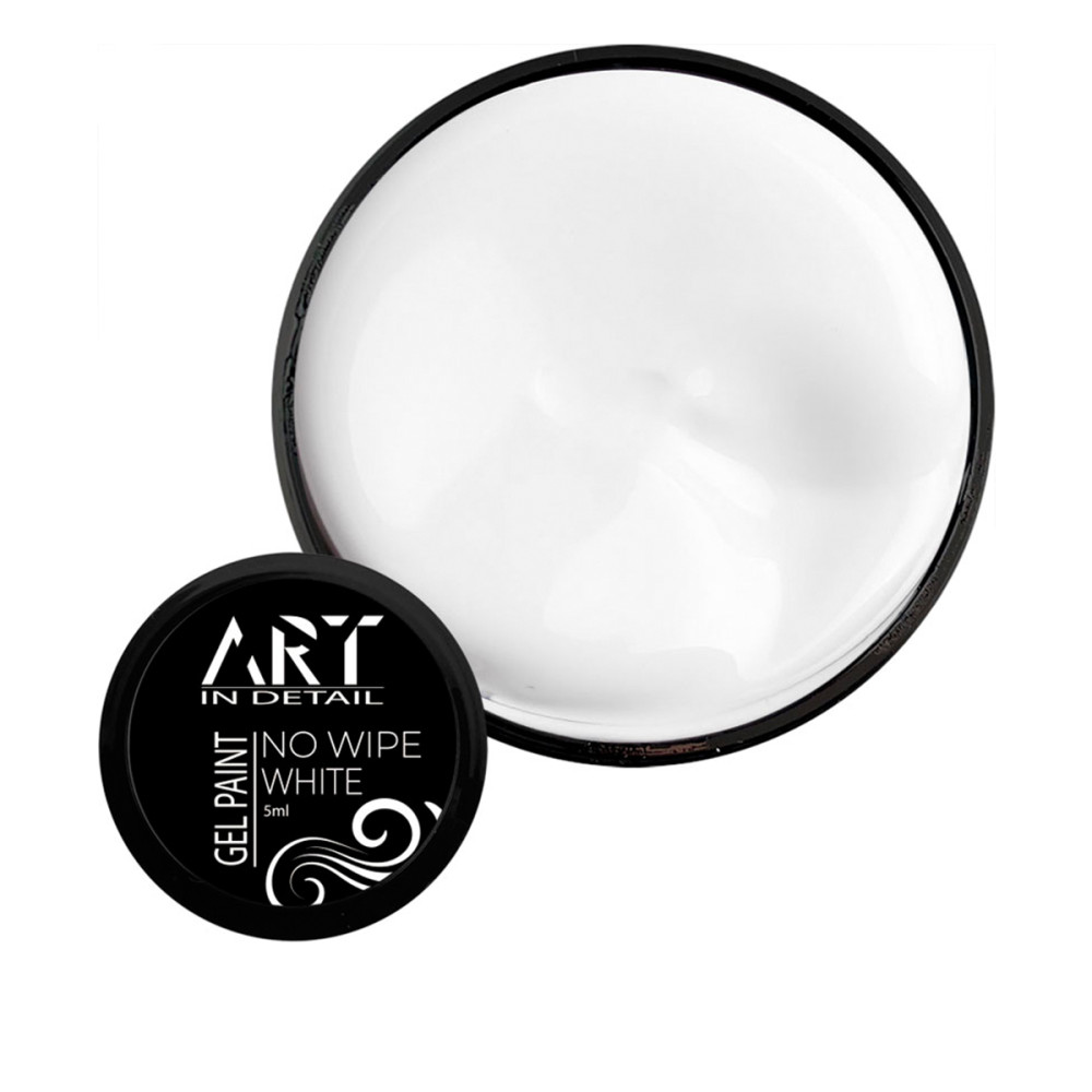 Гель-краска ART In Detail Paint No Wipe 5 мл (White)