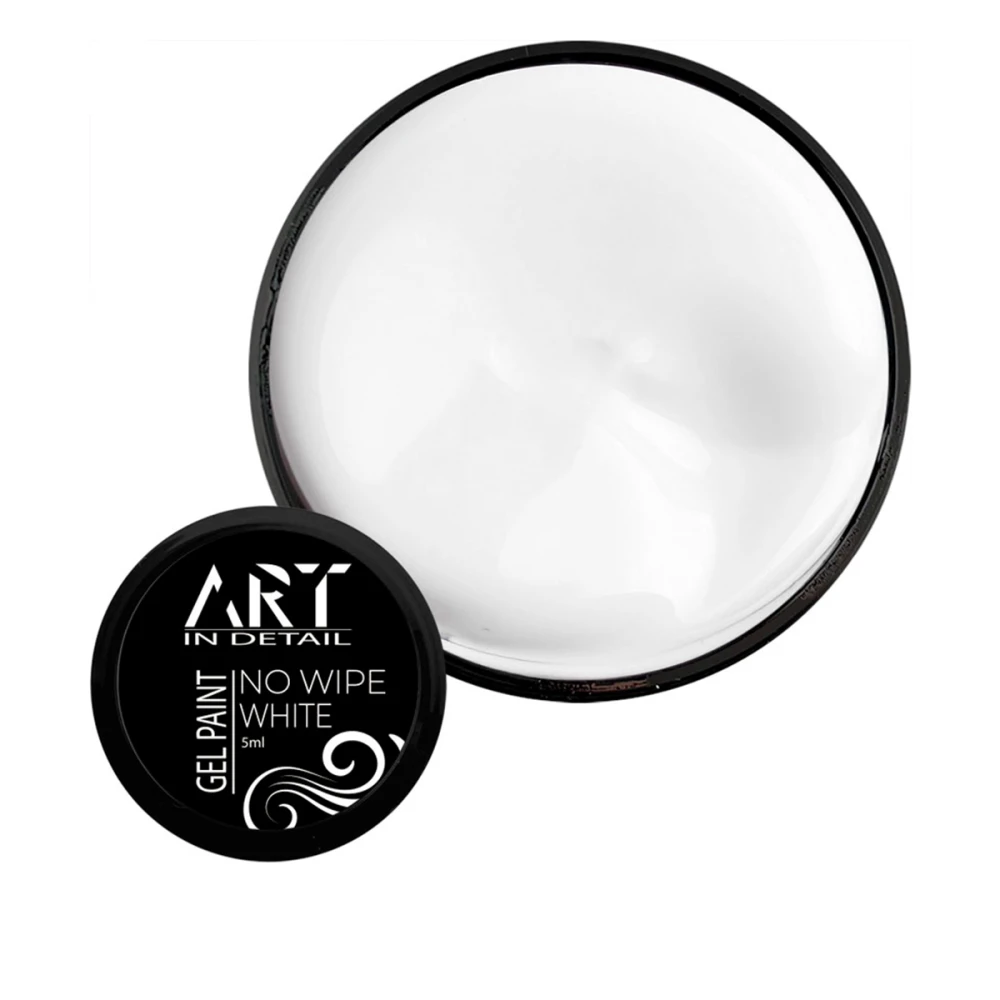 Гель-фарба ART In Detail Paint No Wipe 5 мл (White)