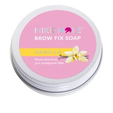 Мыло – фиксатор Nikkmole для бровей 30 г (Vanilla)