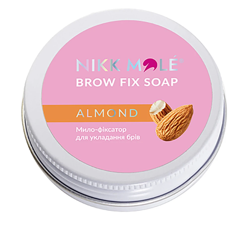 Мыло – фиксатор Nikkmole для бровей 30 г (Almond)