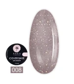 База Saga Cover Shimmer Камуфлирующая с шиммером 15 мл (08)