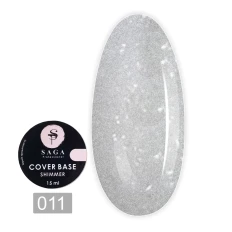 База Saga Cover Shimmer Камуфлирующая с шиммером 15 мл (11)