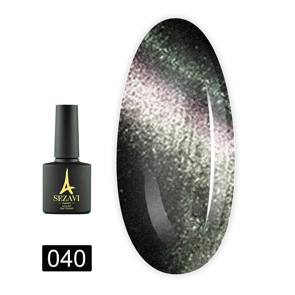 Гель лак Sezavi 3D Cats Eye 8 мл (040)