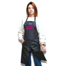 Фартук мастера нейлон на кнопках с разрезом FRC с надписью (Пилять в кайф)