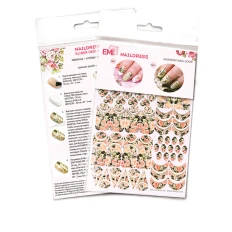 Слайдер-дизайн E.MI NailDress (Розы невесты)