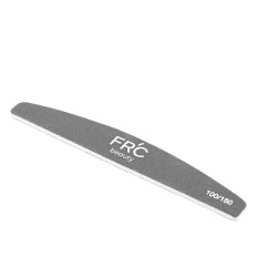 Пилка місяць FRC Beauty чорна вологостійка 1 шт (100/180 grit)