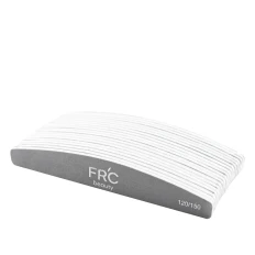 Пилка місяць FRC Beauty чорна вологостійка 20 шт (120/150 grit)