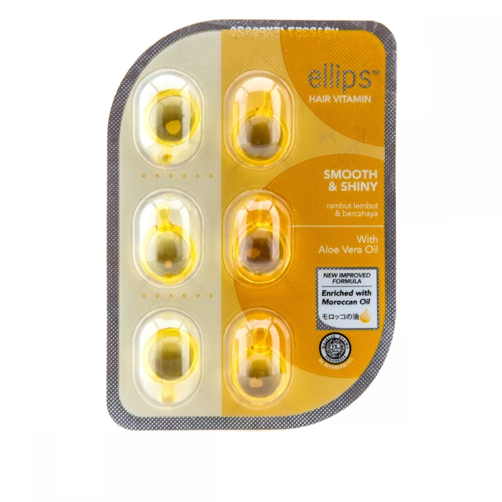 Витамины для волос Smooth&Shiny Ellips Роскошное сияние 1 мл