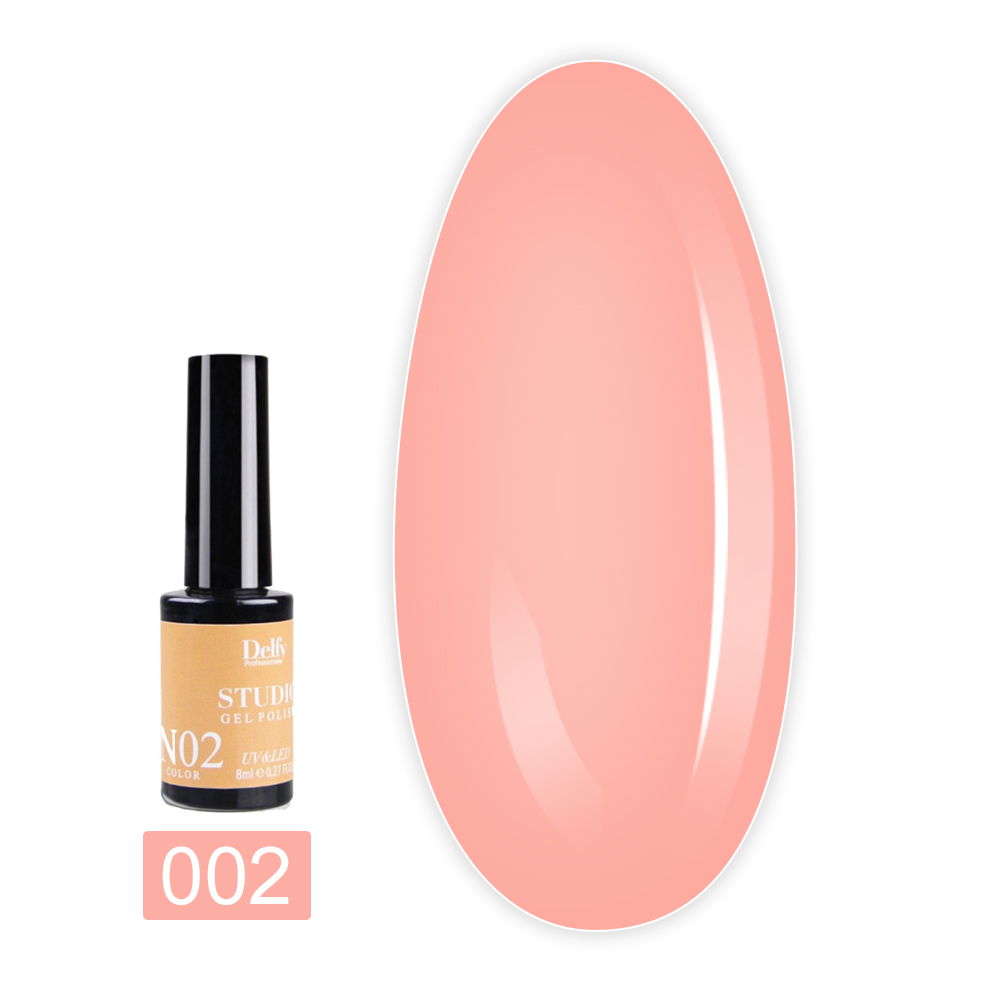 Гель лак Delfy Студио для ногтей 8 мл (716644 N02)