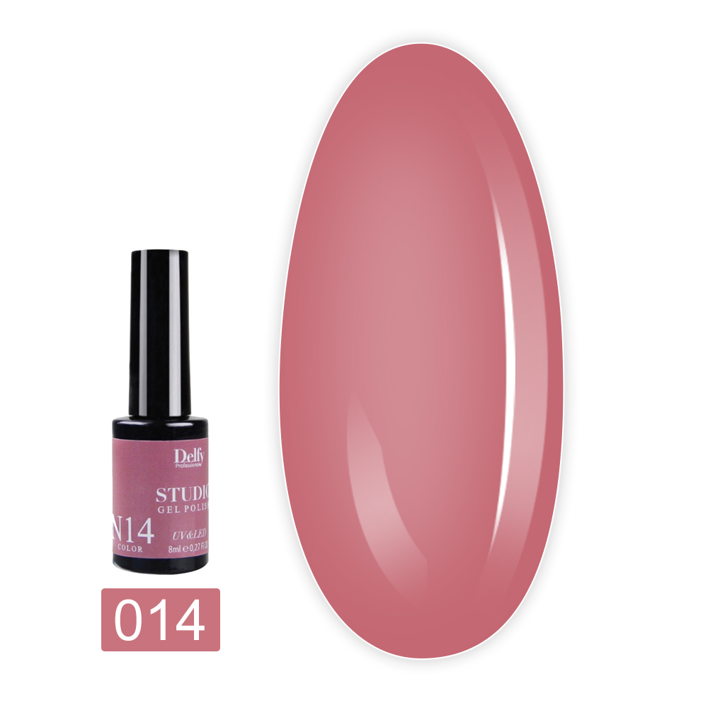Гель лак Delfy Студио для ногтей 8 мл (716767 N14)