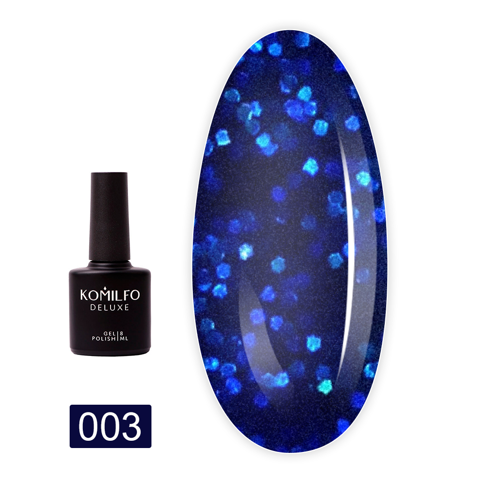 Гель лак KOMILFO Stardust Glitter 8 мл (003)