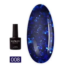 Гель лак KOMILFO Stardust Glitter 8 мл (008)