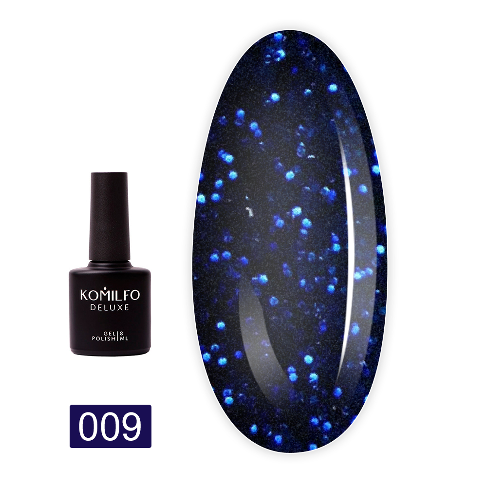 Гель лак KOMILFO Stardust Glitter 8 мл (009)