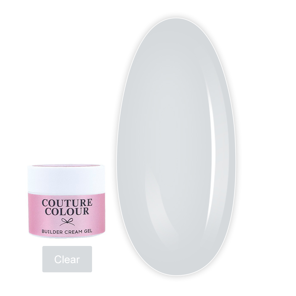 Гель-крем будівельний COUTURE builder gel 50 мл (Clear)