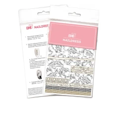 Слайдер-дизайн E.MI NailDress (20 Белый мрамор)