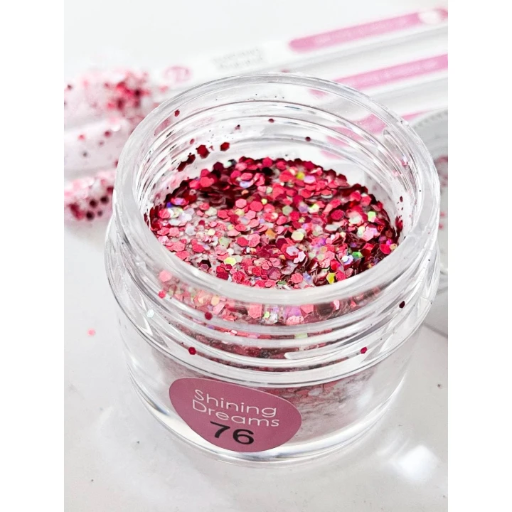 Пудра-Dip для покрытия ногтей Dip системой Christmas Collection 30 мл (076 Shining Dreams)