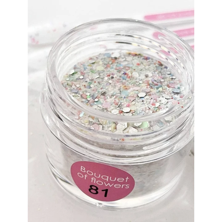 Пудра-Dip для покриття нігтів Dip системою Christmas Collection 30 мл (081 Bouquet of flowers)