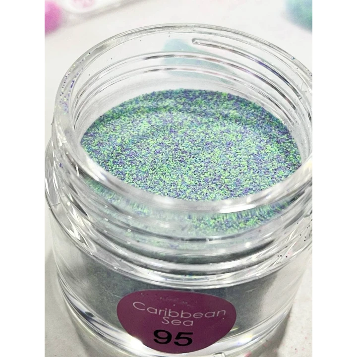 Пудра-Dip для покрытия ногтей Dip системой Milange Collection 30 мл (095 Caribbean Sea)