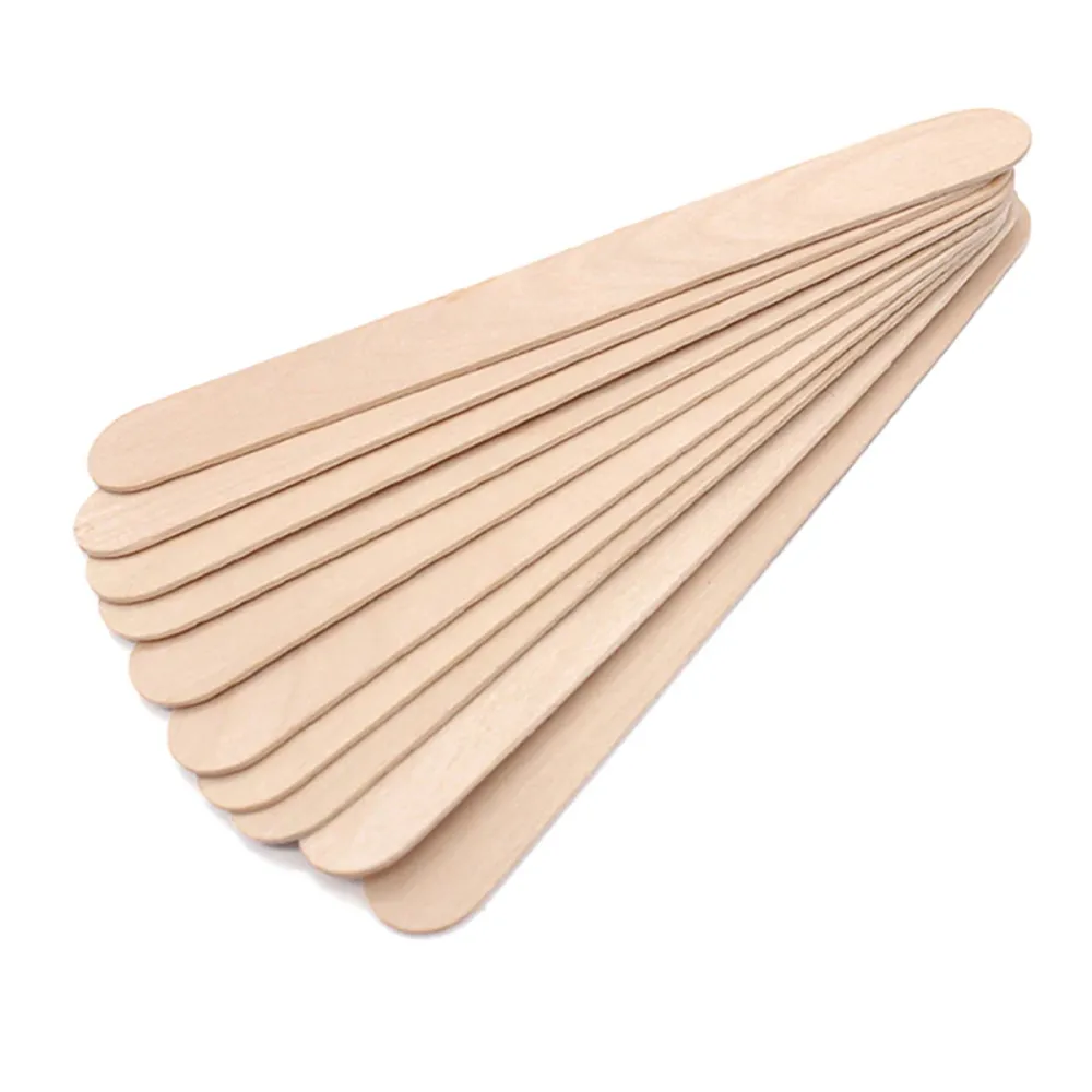 Шпатель деревянный маленький 2 мм 10 мм 95 мм 50 шт