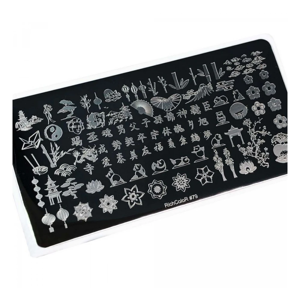 Пластина для стемпингу RichColor (079)