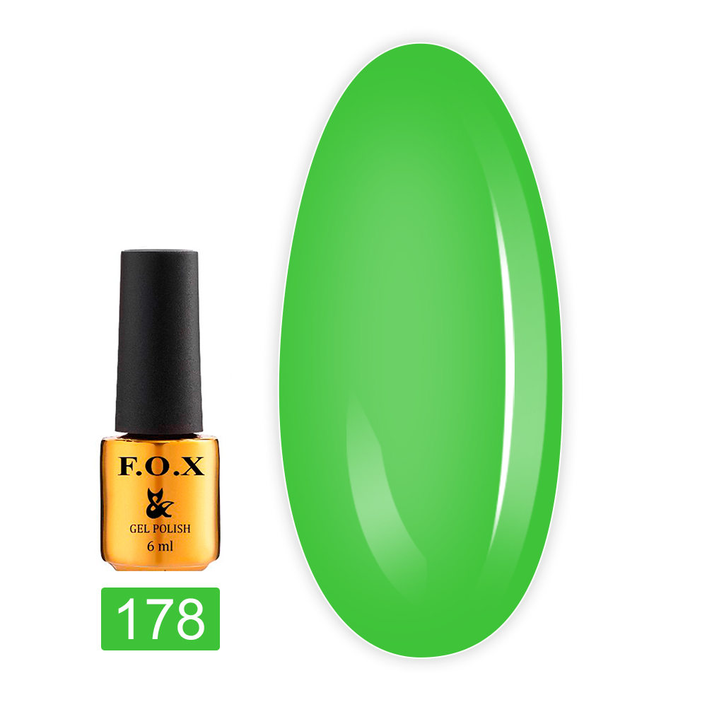 Гель лак FOX Gold Pigment 6 мл (178)
