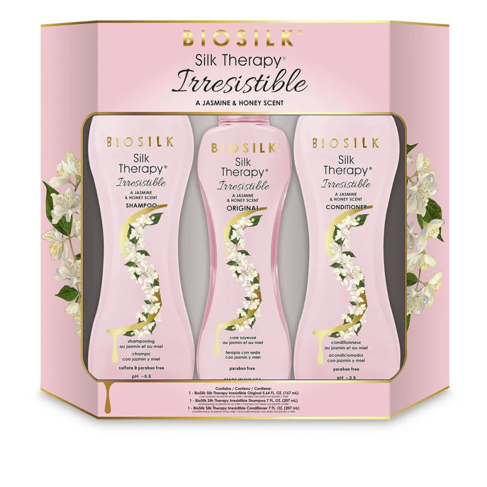 Набор CHI BIOSILK IRRESISTIBLE TRIO KIT (шамп+кондиц=несмыв конд)