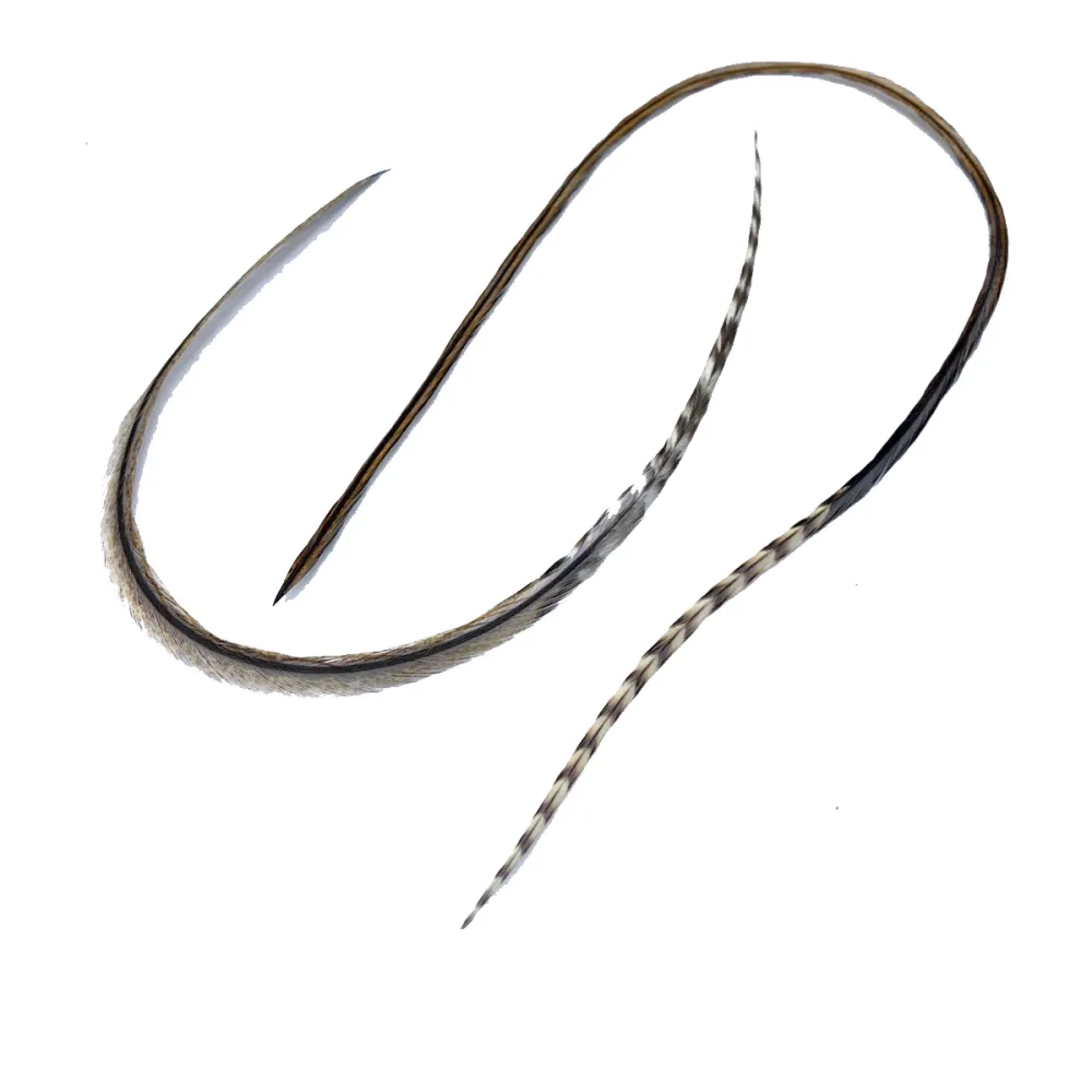 Перо для волос UrbanBird Premium (30-33 см) (Hazel Grouse)