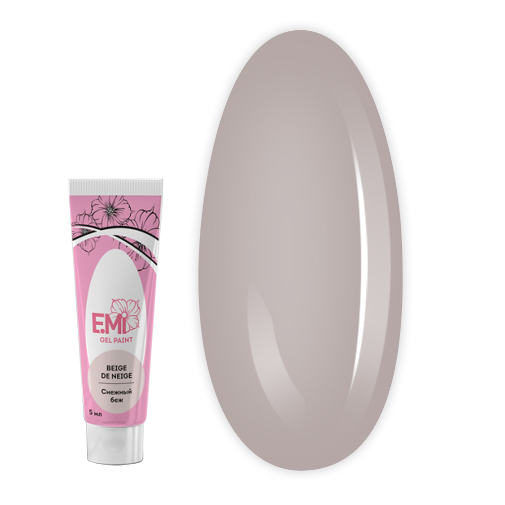 Гель-краска E.MI 5 мл (CITY WOMAN Снежный беж)