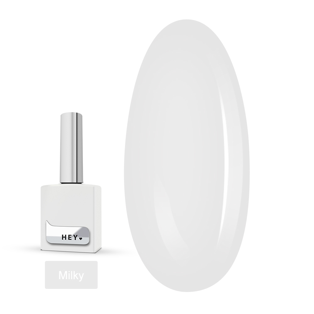 Гель SMART Heylove рідкий конструюючий у флаконі 15 мл (Milky)