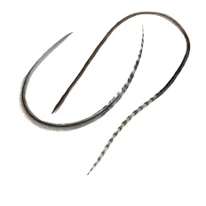 Перо для волос UrbanBird Standart + (26-29 см) (Hazel Grouse)