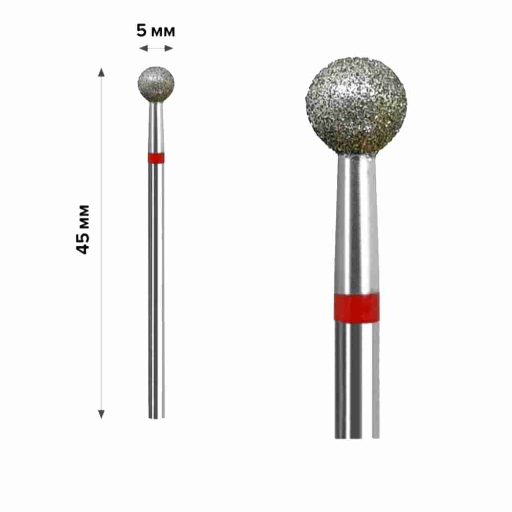 Фреза Алмазна mArt (Шарик Red 5 мм (М-018))