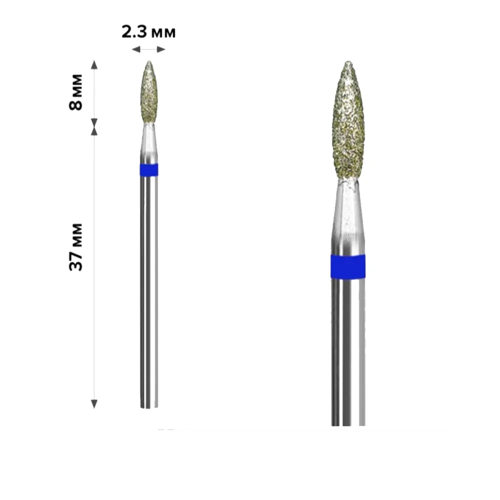 Фреза Алмазна mArt (Полумя Blue 2.3*8 (М-038))