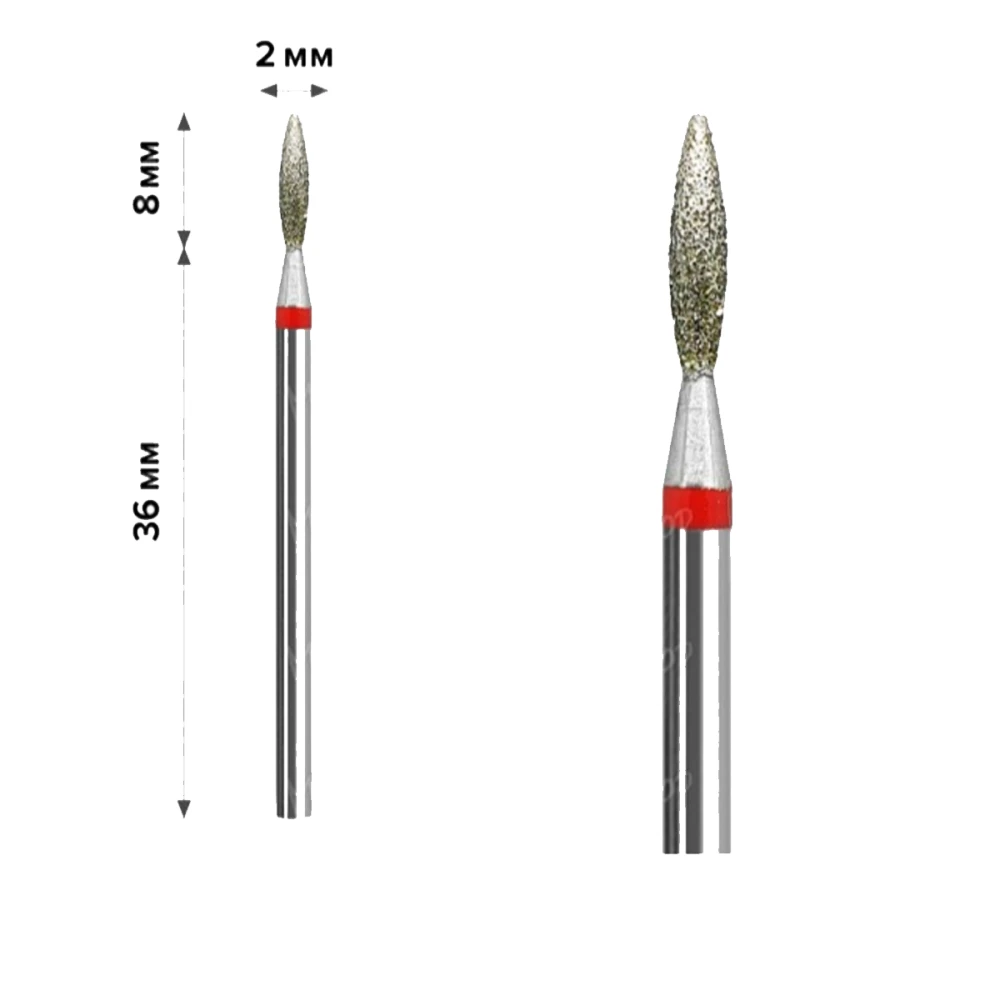 Фреза Алмазна mArt (Полумя Red 2.8 (М-025))