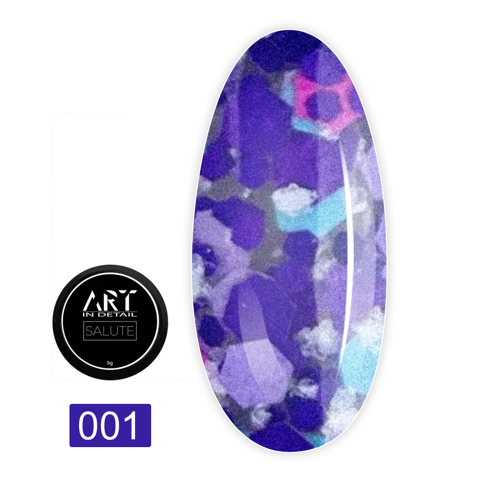 Гель для дизайну ART In Detail Salute Gel 5 г (001)