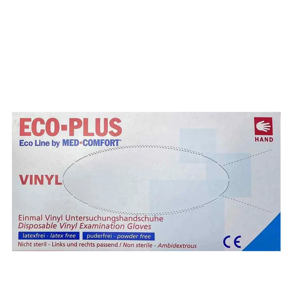Перчатки виниловые неопудренные MediOk Eco-Plus 100 шт (S)