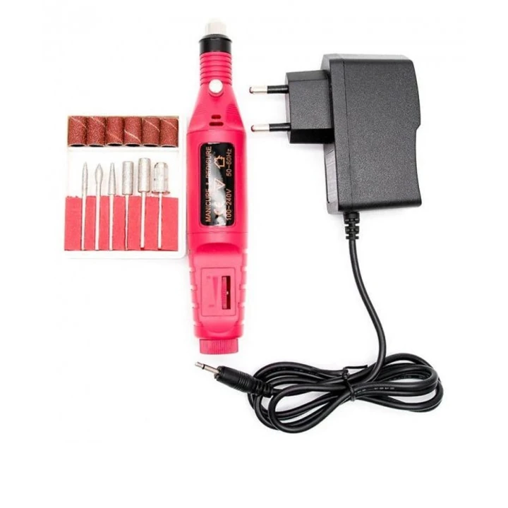 Фрезер-ручка Bucos ZS100 20000 об (Розовая)